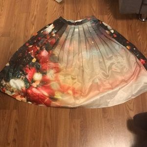 Fancy multicolor skirt